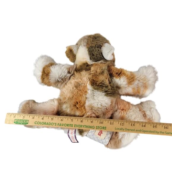 Lil' Pet Hospital Plush Calico Cat Toy 12" Stuffed Animal Realistic Multicolor - Picture 5 of 16